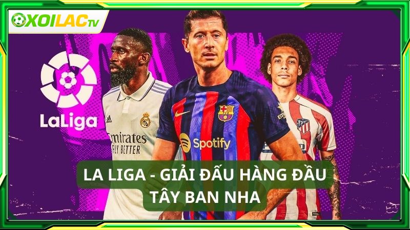 Kênh bóng đá trực tiếp Xoilac TV sở hữu bản quyền La Liga