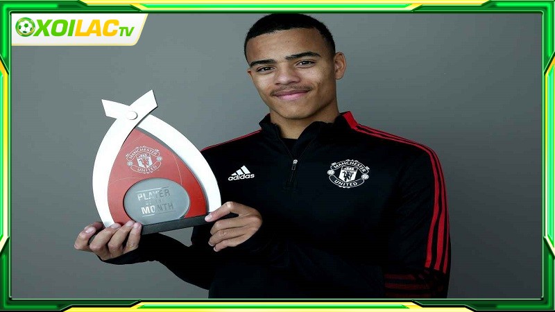 Mason Greenwood Premier League 2 Player of the Month