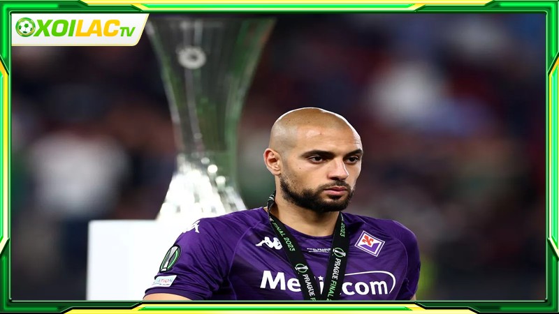 Sofyan Amrabat cùng fiorentina giành á quân cúp C3