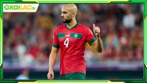 Sofyan Amrabat là nhạc trưởng trong lối chơi của Morocco