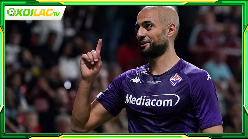 Sofyan Amrabat là nhân tố chủ chốt của Fiorentina