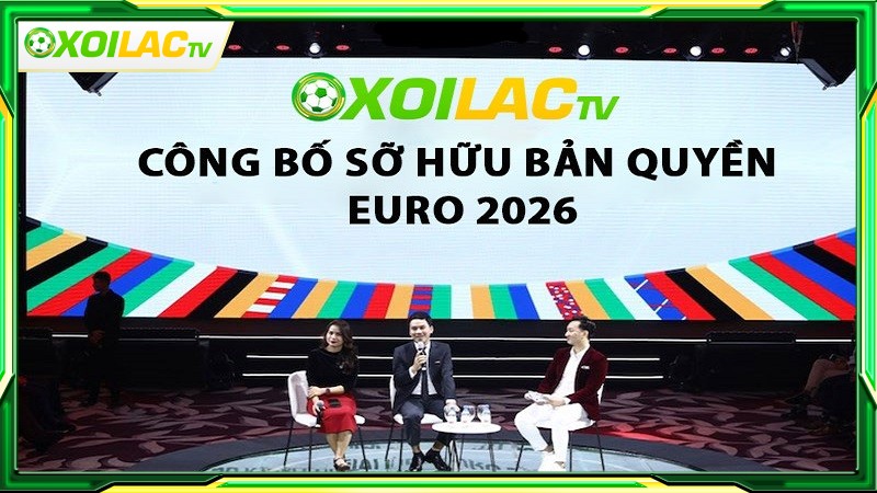 Website sở hữu Bản Quyền bóng đá Euro 2026