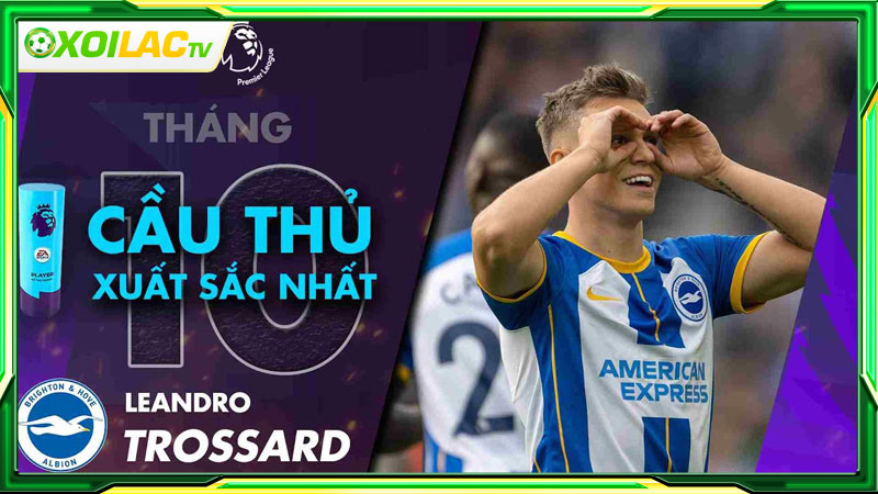 Leandro Trossard gặt hái được nhiều danh hiệu cá nhân và tập thể