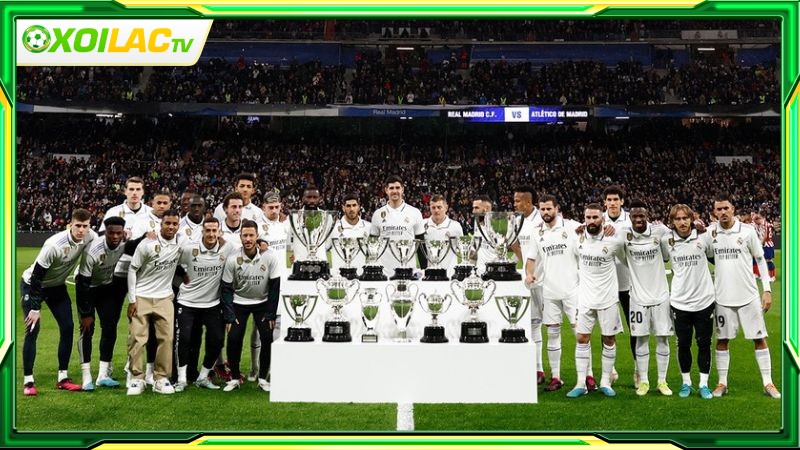 Những thành tựu ấn tượng của câu lạc bộ Real Madrid